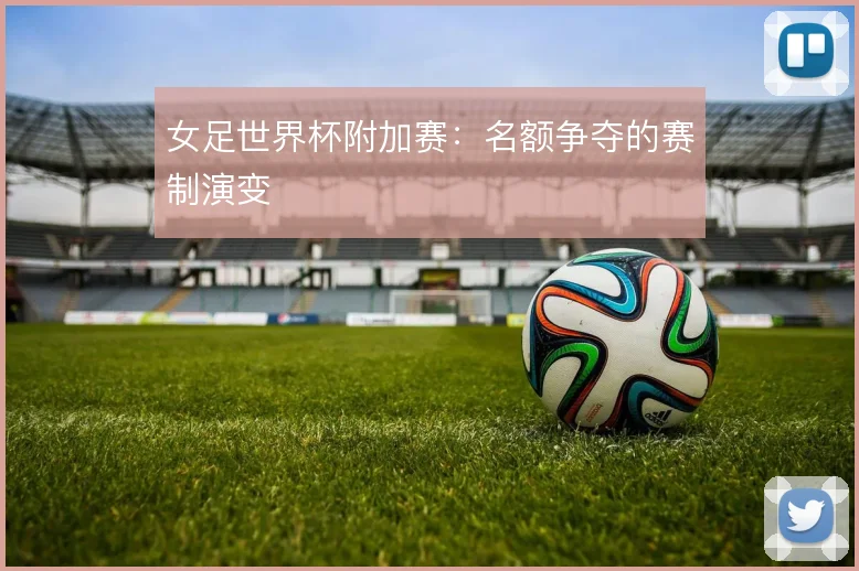 女足世界杯附加赛：名额争夺的赛制演变